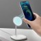 استند شارژر وایرلس بیسوس Baseus Swan Magnetic Desktop Bracket Wireless Charger